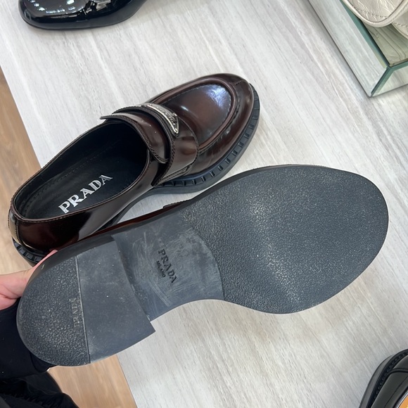Prada Monolith Loafers - Picture 5 of 5
